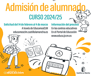 ADMISIÓN DEL ALUMNADO PARA EL CURSO 2024-25